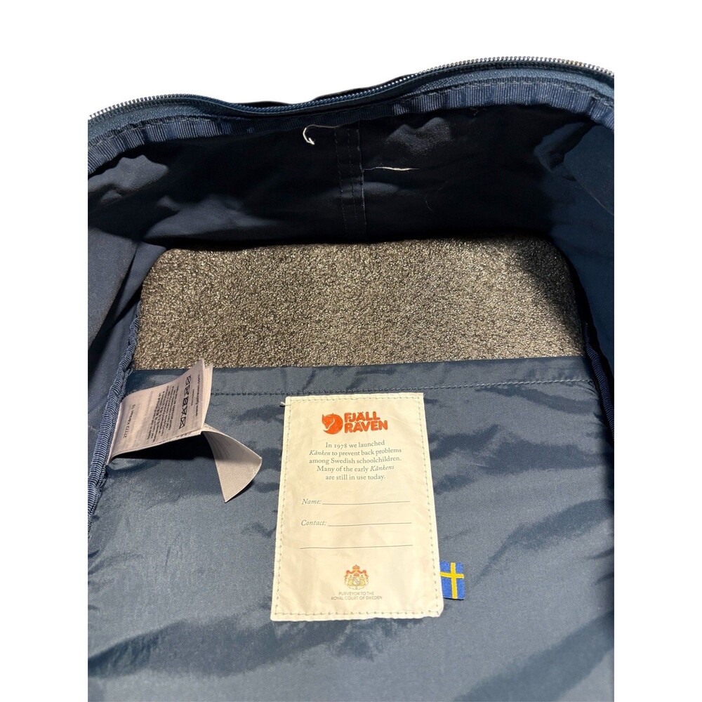 Fjallraven Kanken Classic Backpack 23510-501 Sky Blue - Picture 4 of 6